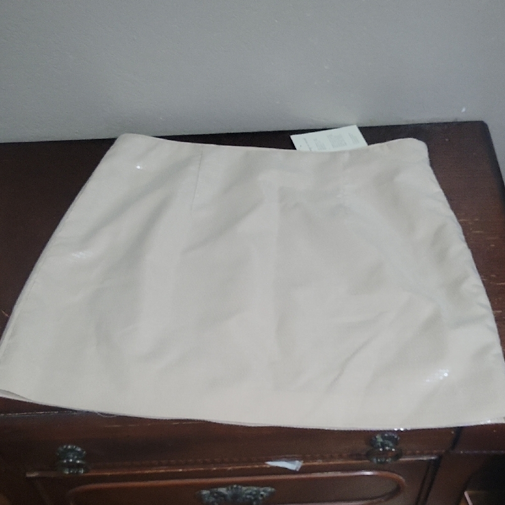 A New Day Cream Pencil Mini Skirt Casual